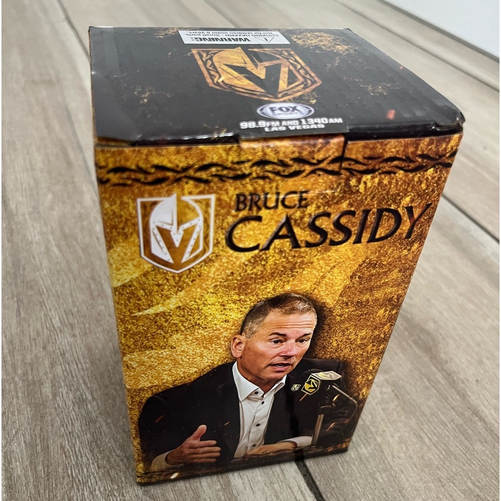 Vegas Golden Knights Bruce Cassidy figurine statue bust